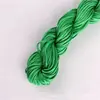 Hilo de poliéster trenzado línea A (1 mm) pulsera de cuentas de jade con hilo de cuerda tejida nudo chino hilo mano DIY tejido