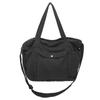 Bolso de lona de gran capacidad, estilo japonés y coreano, informal, bandolera artística, moderno, para estudiantes, hombres y mujeres.