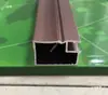 Armario Espejo Deslizante Aluminio Espejo de Cuerpo Entero Espejo de Vestir Perfil de Montaje en Pared Espejo de Baño Aleación de Aluminio Accesorios de Aluminio