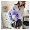 Agarra Regalos Dibujo Animado Más Rígido ENMA STUDIO Bolso Cruzado Estilo Coreano Bolsa de Hombro Portátil de Felpa para Niña