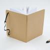 Cuaderno con Correa Ecológico Wenzhou Personalizado Retro Papel Kraft Cartón Libro de Mano Bloc de Notas Escritura por Lotes
