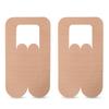 Parche Kinesio Precortado Menisco Parche Muscular Precortado con Forma Especial Parche Muscular Elástico Rodilla Parche Muscular Deportivo