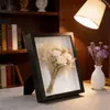 Flor seca armazenamento de brinquedo moldura de foto DIY tridimensional criativo quadro de foto moldura boneca exibir oco 7cm moldura de foto