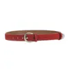 Cinturón Estilo Coreano para Mujer, Cinturón Decorativo Mate Versátil para Vestidos y Jeans, con un Toque de Alta Gama, Hebilla de Pin con Clip de Cola, Cinturón de Mujer