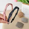 Diadema Plegable Retráctil de Viaje Especial para Mujer para Lavarse la Cara con Presión en los Dientes para el Cabello Antideslizante para el Cabello Rebelde Pinza para el Flequillo Goma para el Cabello