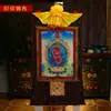 Algodão do Nepal Montado à Mão Pigmento Mineral Natural Pintado Coração Estilo Xizang Rei Kong Hai Mãe Thangka Coleção Buda