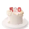 214 Feliz Dia dos Namorados Decoração Simples de Bolo 520 Casal de Acrílico Aniversário Confissão Cartão de Inserção