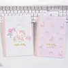 Yuemu Papelaria Original Sanrio Hello Kitty Série Cranberry Sem Fio Costurado com Cola A5 Caderno de Prática para Estudante
