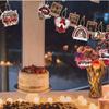 Etiqueta colgante para decoración de fiesta de San Valentín o boda de Amazon, caja de regalo navideña, adornos decorativos