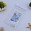 Nuevos suministros para vadeo a la deriva al aire libre natación buceo teléfono móvil bolsa impermeable transparente funda impermeable pantalla táctil venta al por mayor