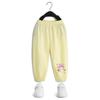 Pantalones anti-mosquitos para niños primavera y verano finos estilo occidental bombachos pantalones de algodón para bebé verano nuevo para aire acondicionado