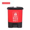 Clasificación de ventas directas de fábrica cubo de basura cubo único asa puede llevar cubo de plástico PP multicolor rejilla única con tapa cubo de basura de pedal