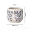 Vaso de Flores Cerâmica Phalaenopsis Especial Acessível Luxo High-End Criativo Simples Decoração de Mesa para Casa Vaso de Flores Decorativo