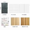 Estilo retro europeo estilo pirata equipaje de mano viajero A6 libro de mano hojas sueltas papel kraft cuaderno simple sub-diario