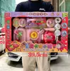 Juguete de juego infantil simulación de comida cocina caja registradora accesorios traje niñas instituciones de formación caja de regalo al por mayor