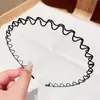 Diadema ondulada invisible sin costuras de corona alta para mujer, adecuada para uso diario, diadema que no aprieta, pinza para el pelo para lavarse la cara, accesorio para el pelo