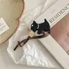 Pasador de Acetato Estilo Coreano para Perro Pequeño, Pinza Retorcida para Mujeres, Accesorio para el Cabello en la Parte Trasera de la Cabeza, Nuevo Elegante Pasador para Moño 2025