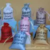 Bolsa de Ressaca Transfronteiriça Spot Bolsa de Presente para Festa e Feriado Embalagem de Joias Dourada e Prateada Cordão Cordão Bolsa de Cetim Impressa