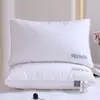 Núcleo de Almohada 100% Algodón Clase A para Uso Doméstico, Almohada de Soporte Cervical de Rebote Lento, Almohada Antibacteriana Ayuda para Dormir, Almohada Especial de Hotel Cinco Estrellas