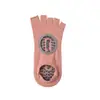Fabricante directo de calcetines de yoga de cinco dedos, calcetines cortos profesionales antideslizantes para mujer, estilo fino de verano para deportes de interior y Pilates