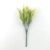 Trasplante de Cabello Boda Hogar Morado Lavanda 5 Cabezas Lavanda Artificial Venta al por Mayor Estilo Pastoral Flores Decorativas