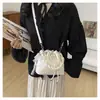 Bolso Cubo de Moda Nueva Primavera 2026, Bolso Cruzado Casual con Diseño de Nicho, Bolso de Mano Sencillo y Elegante para Mujer