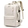 Mochila transfronteiriça para homens e mulheres, leve e expansível para viagens curtas, mochila para laptop de 40 litros de grande capacidade e com múltiplos compartimentos