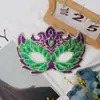 Brasil Río Nueva Orleans Máscara de Carnaval Transfronteriza Mardi Gras Máscara para Ojos Joyería Accesorios Plumas Lentejuelas