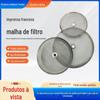 Filtro de aço inoxidável malha 304 redonda em forma especial de filtro de malha de aço inoxidável tela de pressão pote filtro malha atacado