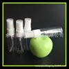 Botella rociadora pequeña de muestra de 20 ml líquido de limpieza regadera botella rociadora de rocío puro de rocío botella rociadora de niebla fina para perfume de 20 ml