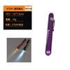 Lámpara de pluma de aluminio con escala color luz oral pupila examen lámpara de pluma luz amarilla luz blanca LED escala Lámpara de pluma enfermera