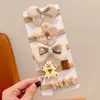 Exquisito Set de Gomas para el Cabello de Niñas, Bandas para el Cabello de Dibujos Animados en Colores Dopamina que No Dañan el Cabello, Anillos Trenzados para el Cabello de Bebé