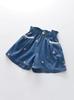 Shorts de Mezclilla para Niñas Transfronterizos Verano Ropa Exterior Ropa de Verano para Niñas 2025 Nuevo Estilo Casual Shorts Bordados para Niños