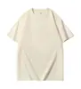 Nova Camiseta Masculina Hualiang Feeling Solona de Verão Respirável Gola Redonda Cor Sólida Casual Manga Curta com Logo Estampado