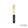 Tubo de Primer para Pestañas de Tubo Redondo de Acero de 4.5g Negro Degradado Cabezal de Cepillo Redondo de Metal Material de Empaque de Tubo de Máscara