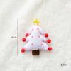 Decorações de Natal Transfronteiriças Feltro de Lã Pão de Gengibre Decoração de Árvore de Natal Enfeites Pendurados Artesanal DIY Decoração de Presente Guirlanda Cipó