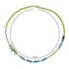 Primavera nuevo sentido del diseño cuentas de mijo piedra semipreciosa viento de playa ágata collar de cuentas mujeres gargantilla joyería