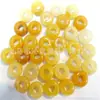 Contas de cristal natural ágata jade com furo grande 5*10mm contas de ábaco acessórios para colar pulseira DIY feitos à mão