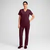 Entrega el Mismo Día, Todos los Colores y Tallas Disponibles, Uniformes Quirúrgicos para Hombres y Mujeres, Poliéster-Algodón, Sin Estirar, Uniformes de Limpieza de Secado Rápido