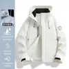 Luo Tu mismo estilo conjunto de 3 en 1 a prueba de viento e impermeable para mujer 0.05 kg pieza conjunto de hombre Sichuan Oeste marco pequeño chaqueta de montañismo 26