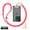 Cordón para Carcasa de Teléfono Móvil Multifuncional Anti-Pérdida Correa Tejida para el Cuello Ajustable Larga Correa para Teléfono Portátil