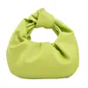 Bolsa rosa de mão, estilo coreano, toque de luxo, bolsa saco versátil, design de nicho ultrassuave, bolsa de mão pequena, bolsa nuvem versátil