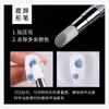 Pluma de silicona para manicura de doble punta, boca oblicua, punta de modelado, calcomanías de diamantes, palito para repujado, pluma para uñas multifuncional, exclusiva transfronteriza