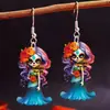 La Elección Navideña para el Más Allá es Perfecta para Pendientes de Chica Fantasma y Accesorios de Oreja de Novia para Halloween, Hechos de Acrílico