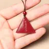 Colgante de Cinabrio Colgante para Teléfono Móvil Collar de Amitabha Llavero para Niños Bebé Modelo Femenino Año del Zodiaco Masculino
