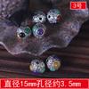 Atacado Nepal Beads Joker Handmade Latão Incrustado Beads com Beads diy Beads Loosely Beads Beads Acessórios