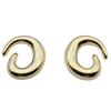Pendientes Trendy Europeos y Americanos de Rosca Giratoria, Exquisitos Pendientes de Lujo Ligero, Brillantes Pendientes Transfronterizos con Baño de Oro Real de Amazon