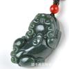 Venta Directa de Fábrica de Colgante de Pixiu de Dinero de Jade Verde Hetian de Xinjiang para Hombres y Mujeres, Colgante de Jade, Transmisión en Vivo, Al Por Mayor en Stock