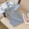 Jeans Feminino Design Moderno Cintura Alta Calça Boca de Sino Versátil Primavera e Outono Retrô Solta Emagrecedora Reta Calça de Perna Larga