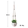 Oferta de Liquidación Descuento Amazon Jardinería Maceta Red Bolsa Hecho a Mano DIY Cuerda de Algodón Colgante Maceta Cuerda Colgante Azul Ganga